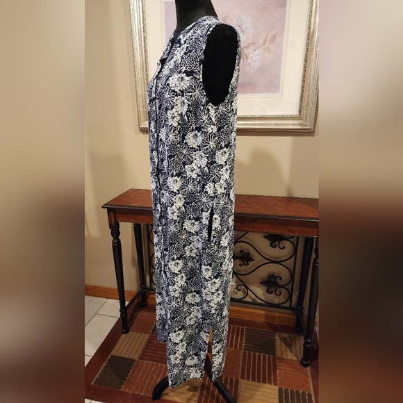 Talbots Dress Maxi size 16 Pockets - Picture 3 of 6